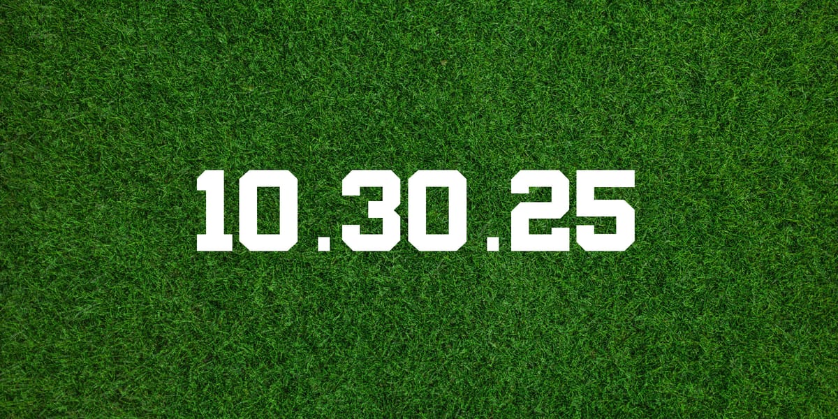 Let's Start the Football Playoffs