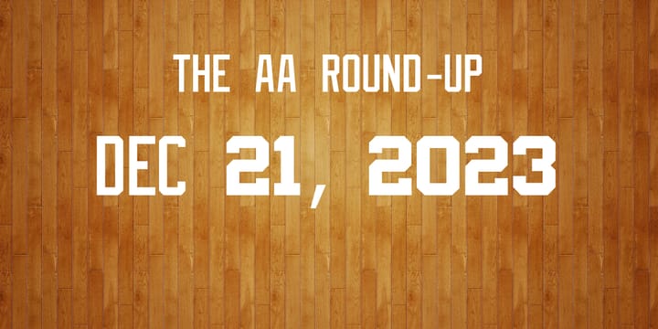 The AA Round-Up: December 21st, 2023